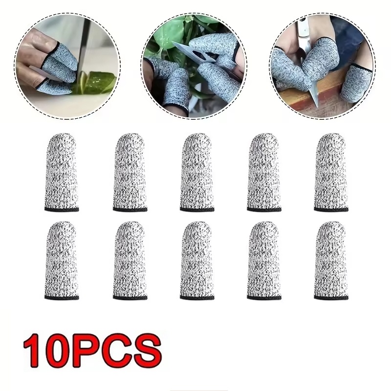 Gardening Tools Gloves - ถุงมือกันบาดสำหรับใช้งานกลางแจ้ง ปลอกนิ้วป้องกันการบาด ระดับ 5 ประสิทธิภาพสูง ผลิตจากเส้นใยป้องกันการบาด