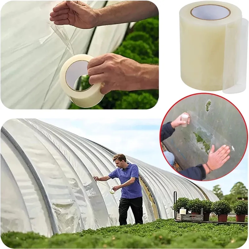 10M เรือนกระจกฟิล์มเทปซ่อมฟิล์ - Gardening Tools Repair บทวิจารณ์และราคา