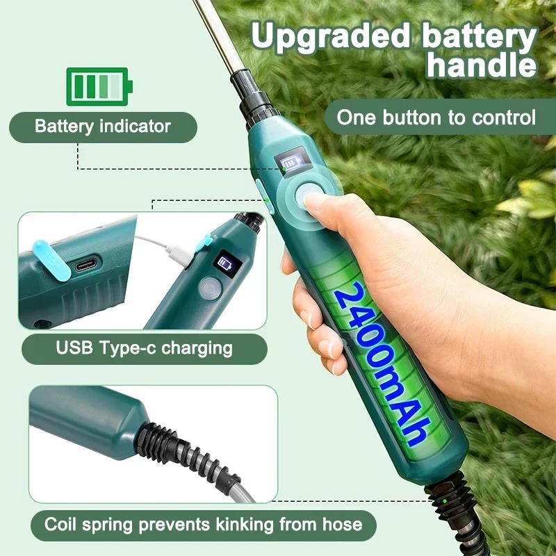 เครื่องพ่นยาไฟฟ้า 2400mAh แรงด - Gardening Tools Lowes บทวิจารณ์และราคา