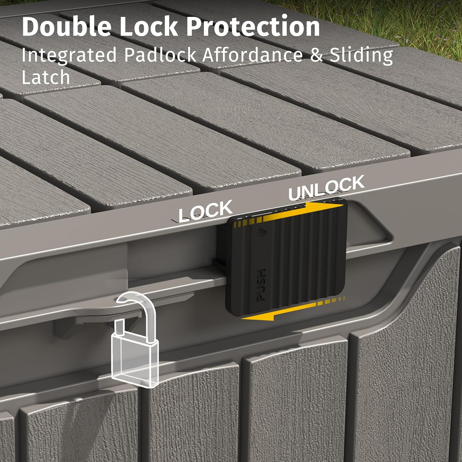กล่องเก็บของกลางแจ้งขนาด 31 แก - Gardening Tools Images บทวิจารณ์และราคา
