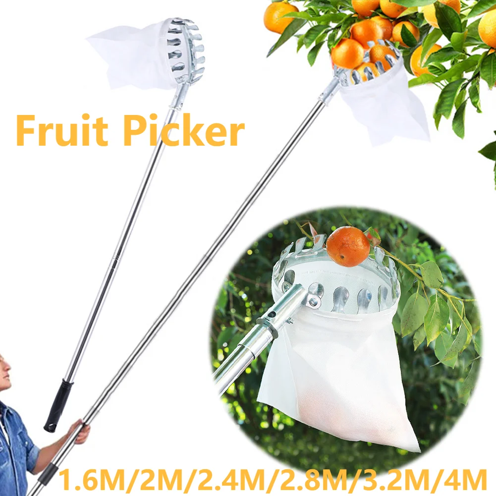 1.6-4M ผลไม้ Picker เครื่องมือ - Gardening Tools Basket บทวิจารณ์และราคา