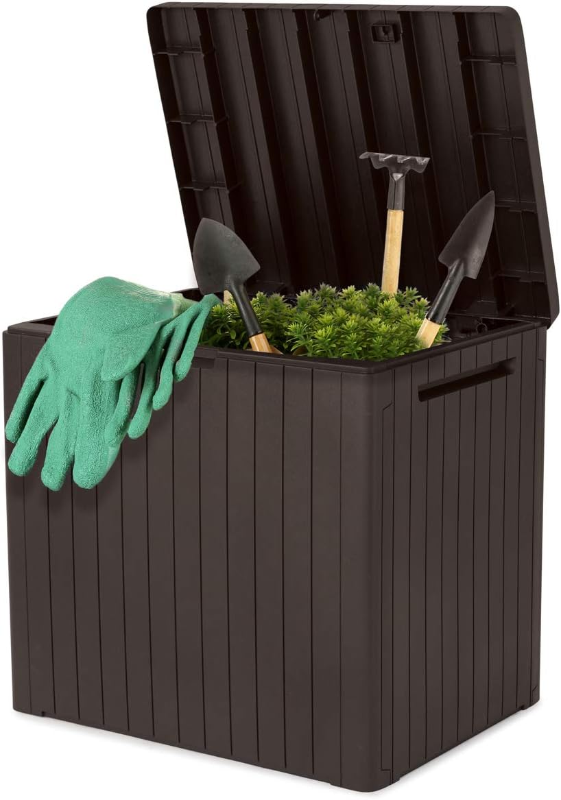 กล่องเก็บของกลางแจ้งเคเทอร์ ซิ - Gardening Tools Images บทวิจารณ์และราคา