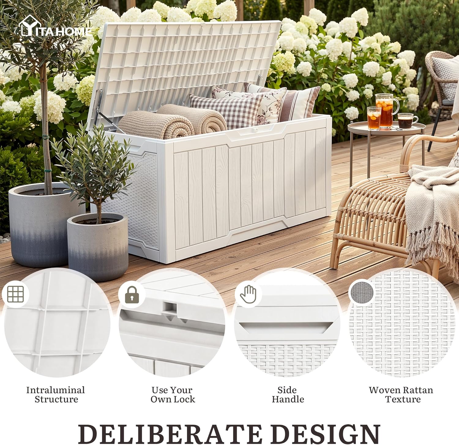 กล่องเก็บของกลางแจ้งขนาดใหญ่ 1 - Gardening Tools Images บทวิจารณ์และราคา