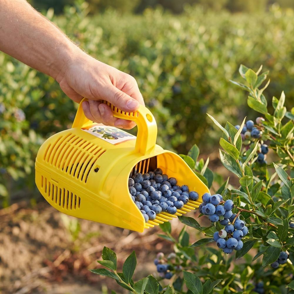 เครื่องมือเก็บบลูเบอร์รี่แบบพก - Gardening Tools Basket บทวิจารณ์และราคา