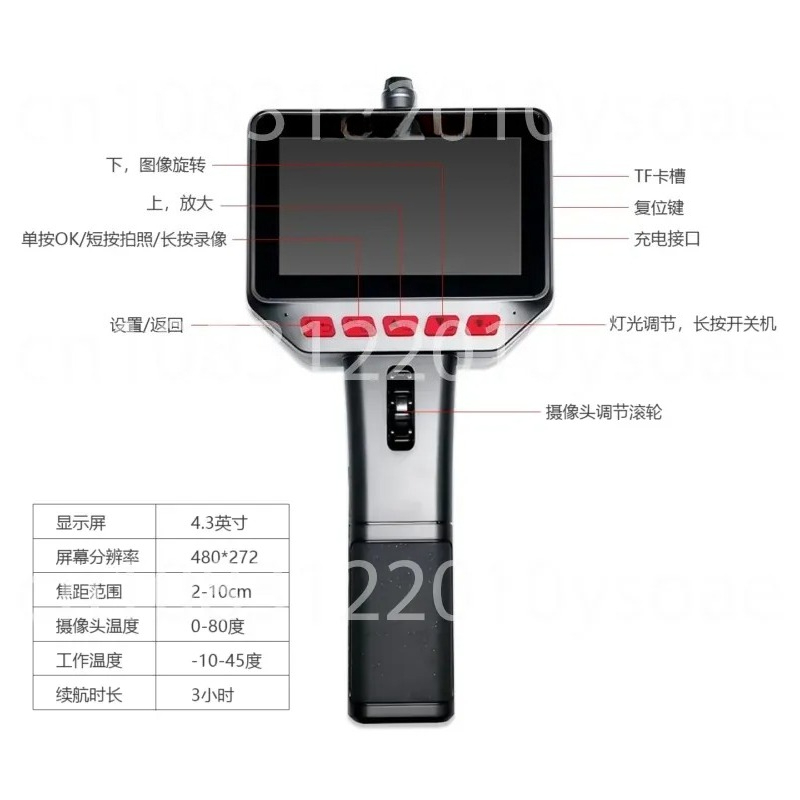 กล้องเอ็นโดสโคป HD เกรดอุตสาหก - Gardening Tools Images บทวิจารณ์และราคา