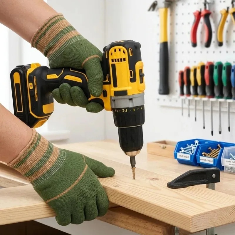 12-48 คู่ถุงมือทำงานที่ทนต่อกา - Gardening Tools Gloves บทวิจารณ์และราคา