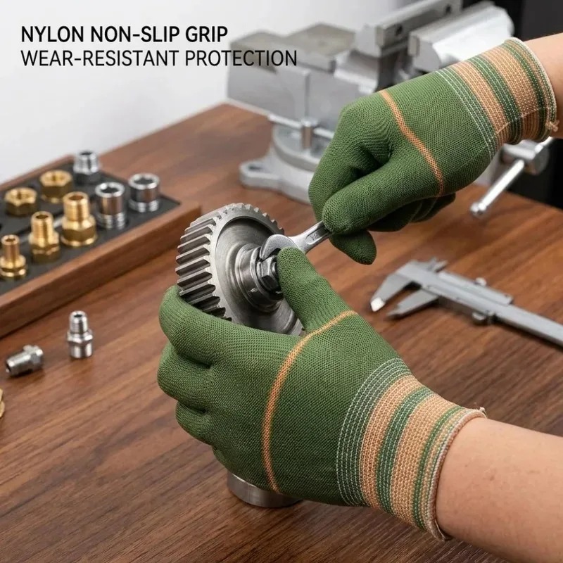 12-48 คู่ถุงมือทำงานที่ทนต่อกา - Gardening Tools Gloves บทวิจารณ์และราคา