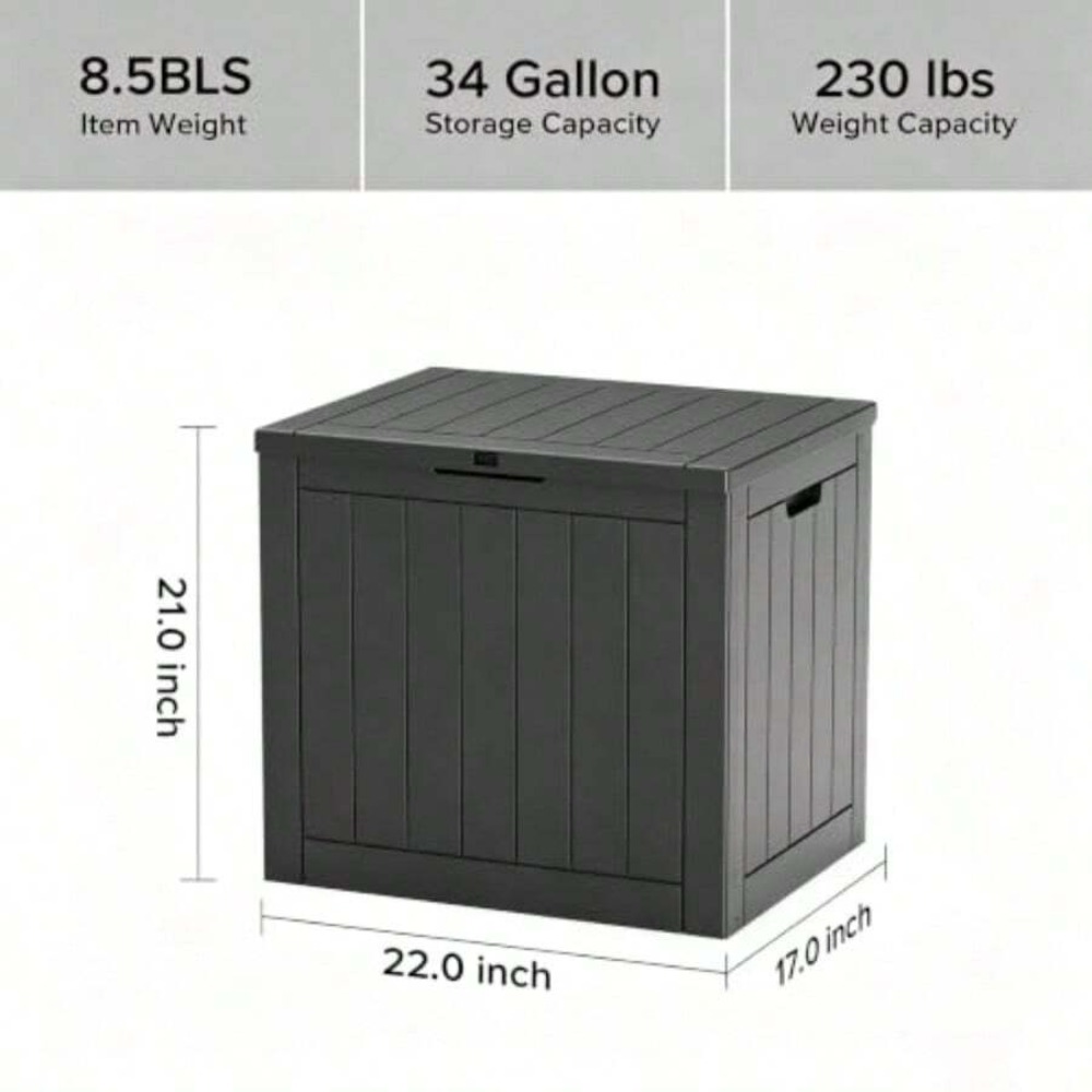 กล่องเก็บของกลางแจ้ง วัสดุเรซิ - Gardening Tools Organizer บทวิจารณ์และราคา