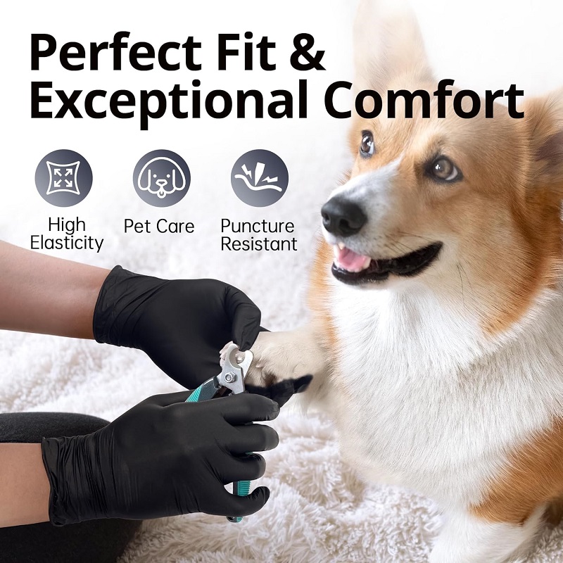 ถุงมือแบบใช้แล้วทิ้งสีดำ ถุงมื - Gardening Tools Gloves บทวิจารณ์และราคา
