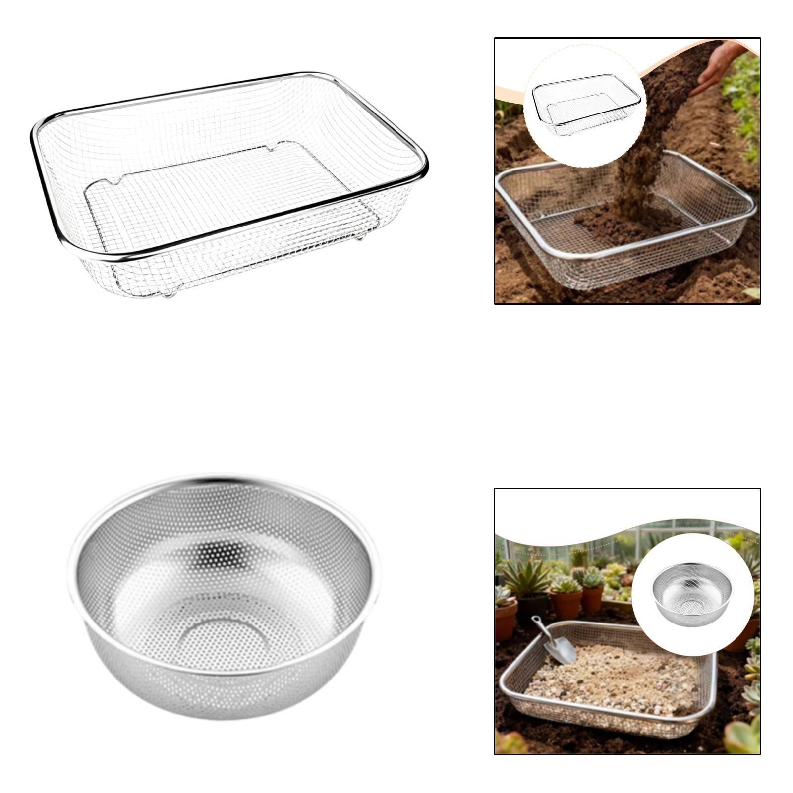 ตะกร้ากรองน้ำประสิทธิภาพสูงสำห - Gardening Tools Basket บทวิจารณ์และราคา