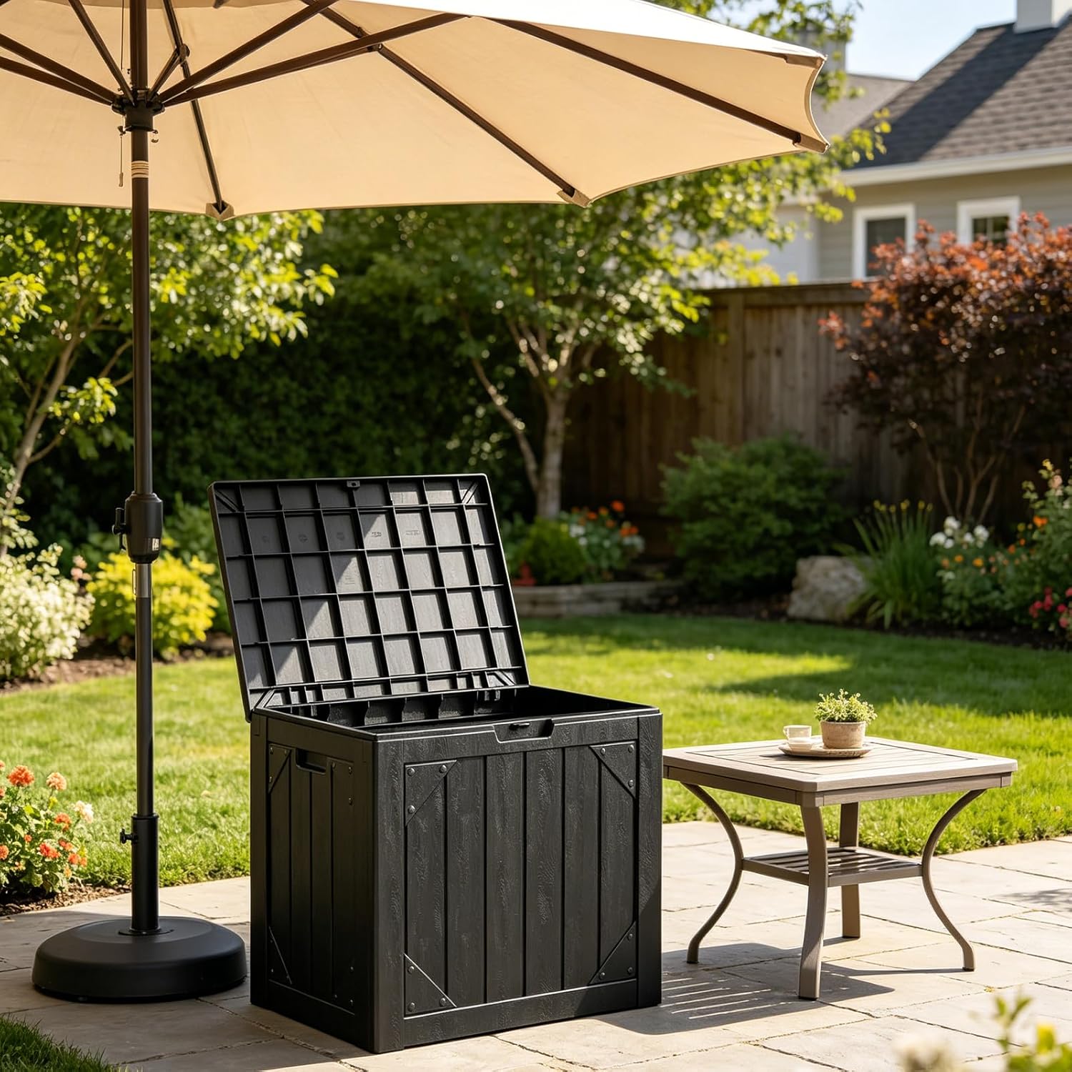 กล่องเก็บของกลางแจ้งขนาด 30 แก - Gardening Tools Storage บทวิจารณ์และราคา