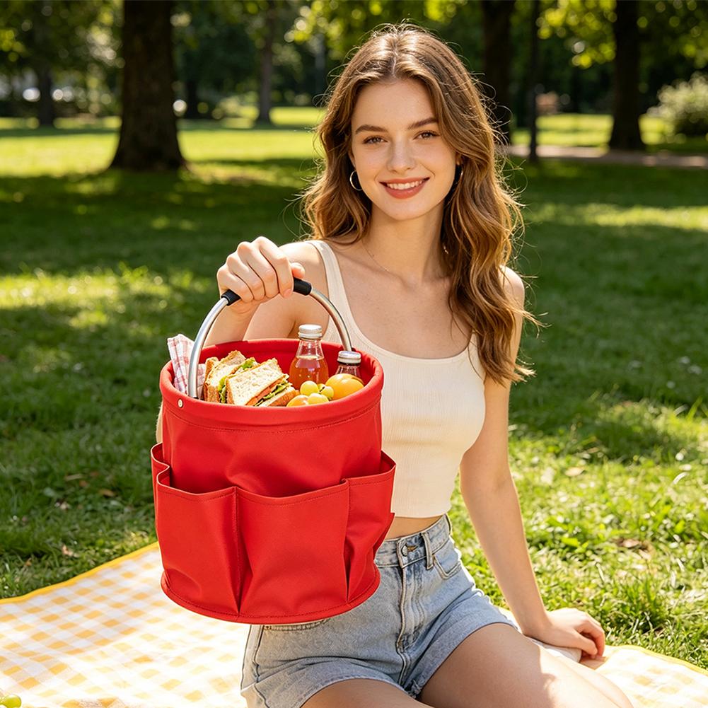 ถุงเก็บของอเนกประสงค์ขนาดใหญ่  - Gardening Tools Basket บทวิจารณ์และราคา