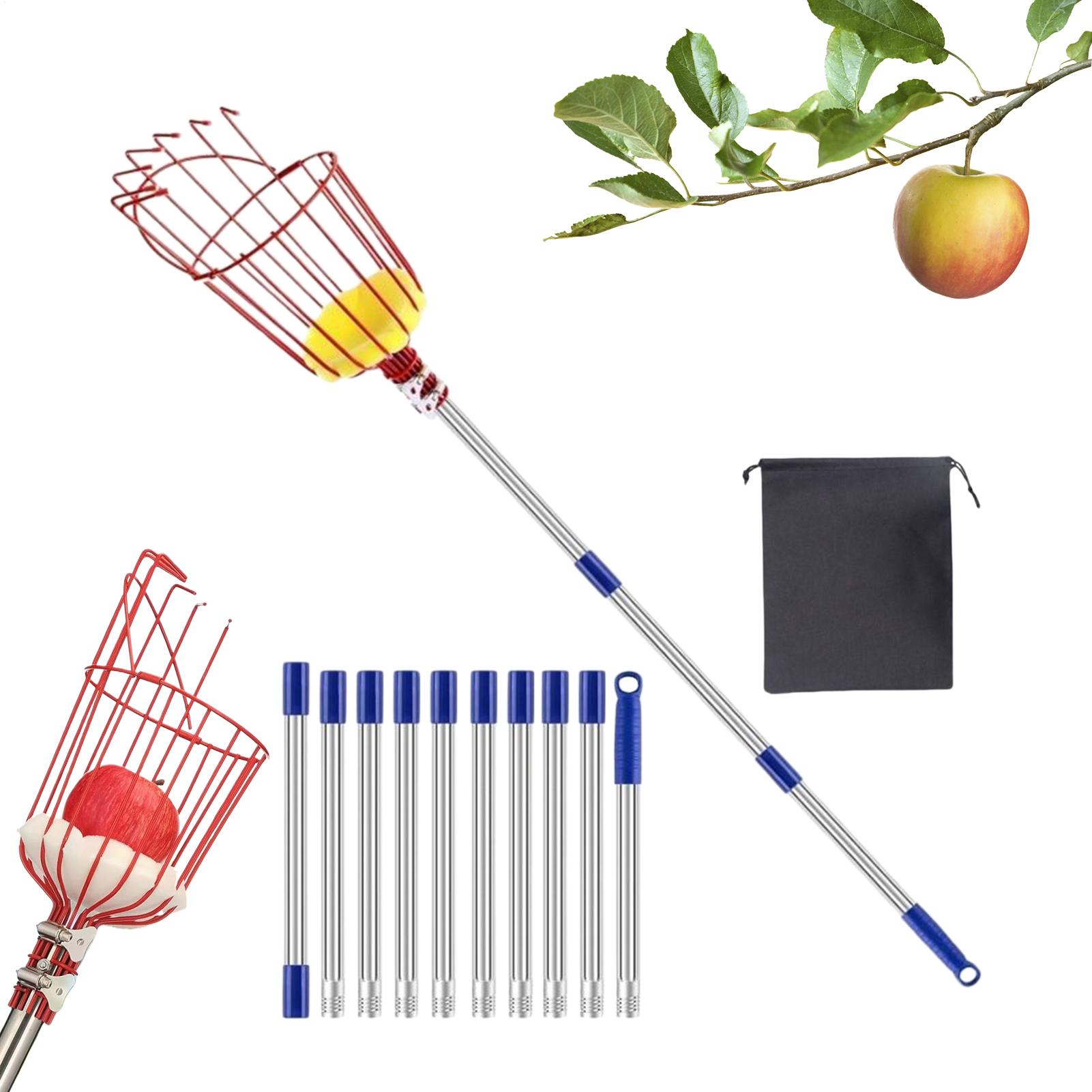 ผลไม้ Picker Retractable Handl - Gardening Tools Basket บทวิจารณ์และราคา
