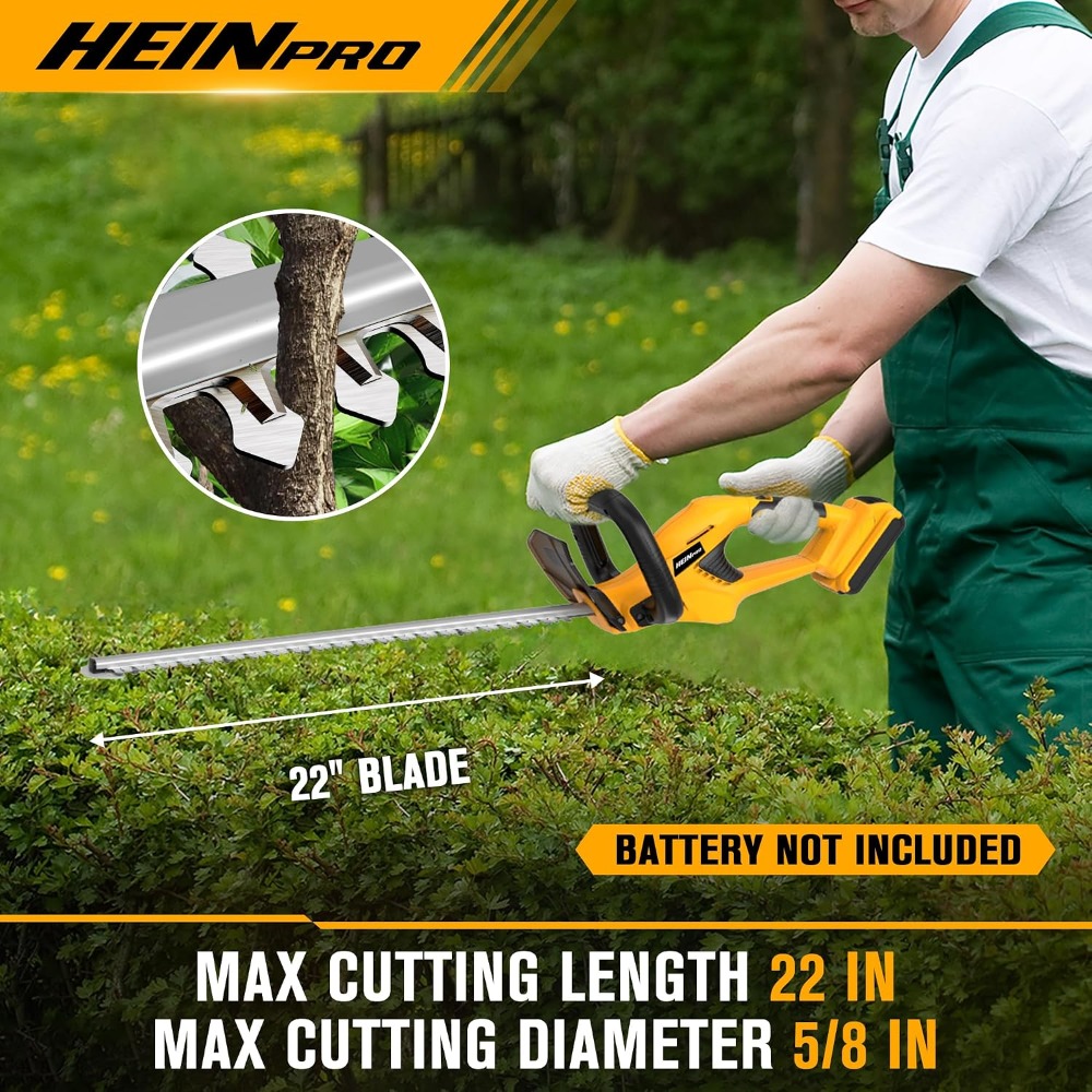เครื่องตัดแต่งพุ่มไม้ไร้สาย 22 - Gardening Tools Images บทวิจารณ์และราคา