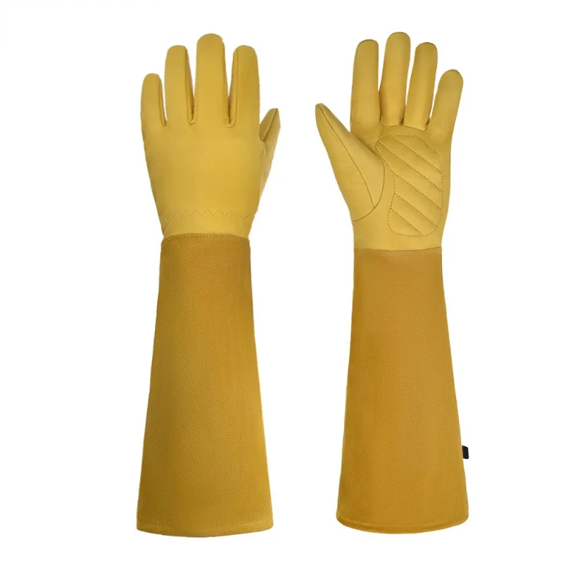 1 คู่ Heavy Duty สวน Rose Prun - Gardening Tools Gloves บทวิจารณ์และราคา