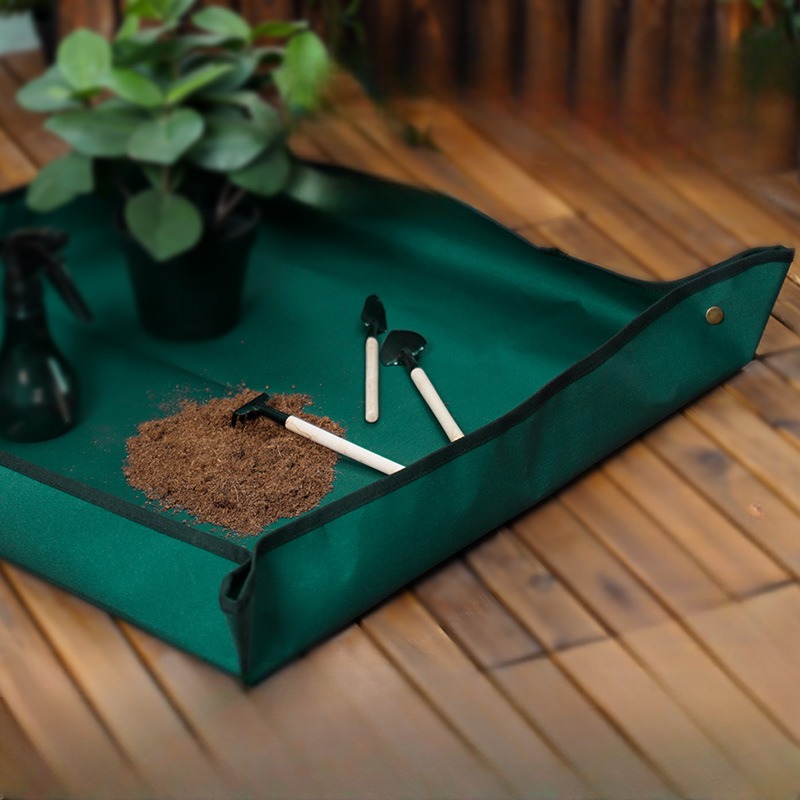ผ้าOxfordปลูกเสื่อกันน้ําสวนปล - Gardening Tools Basket บทวิจารณ์และราคา