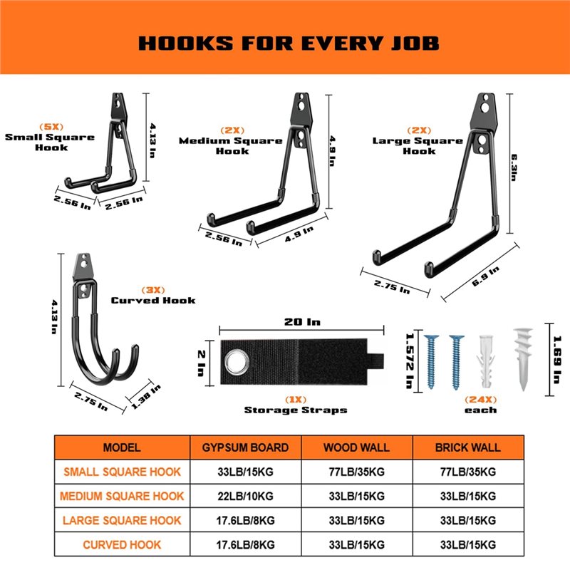 【ข้อเสนอสุดพิเศษ】ที่แขวนเครื่อ - Gardening Tools Big บทวิจารณ์และราคา