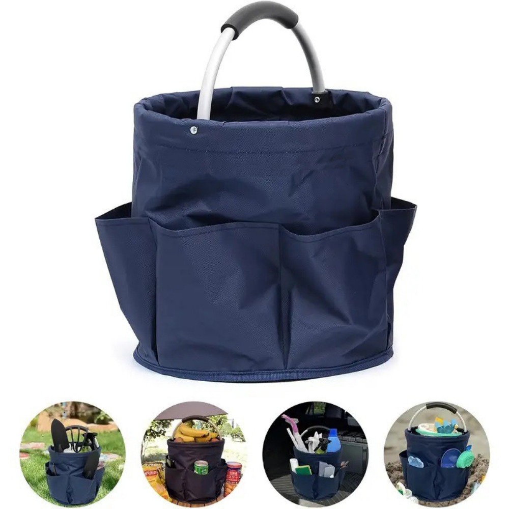 ตะกร้าพับได้แบบพกพาสำหรับกิจกร - Gardening Tools Basket บทวิจารณ์และราคา