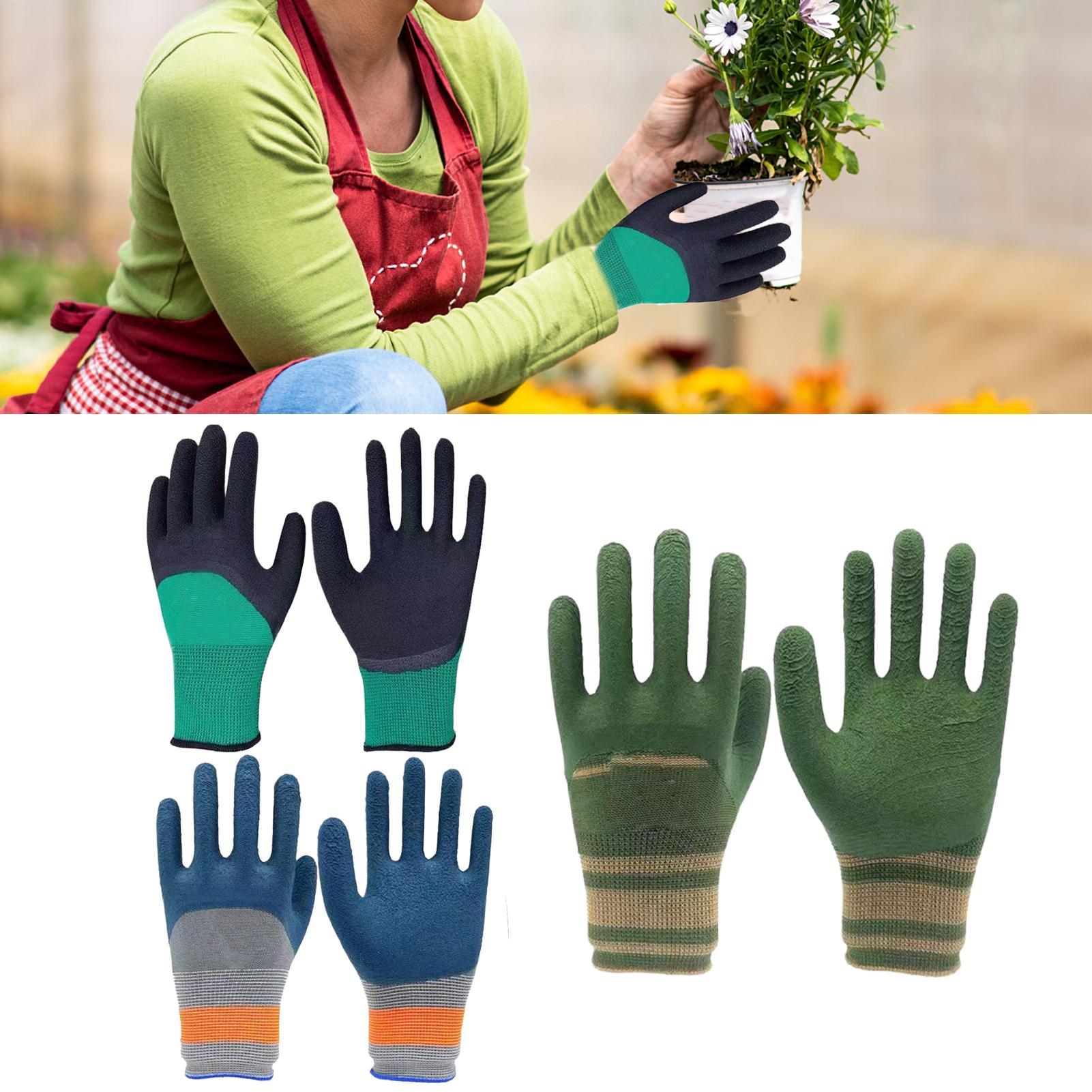 1 คู่ถุงมือทำสวนสำหรับผู้หญิง  - Gardening Tools Gloves บทวิจารณ์และราคา