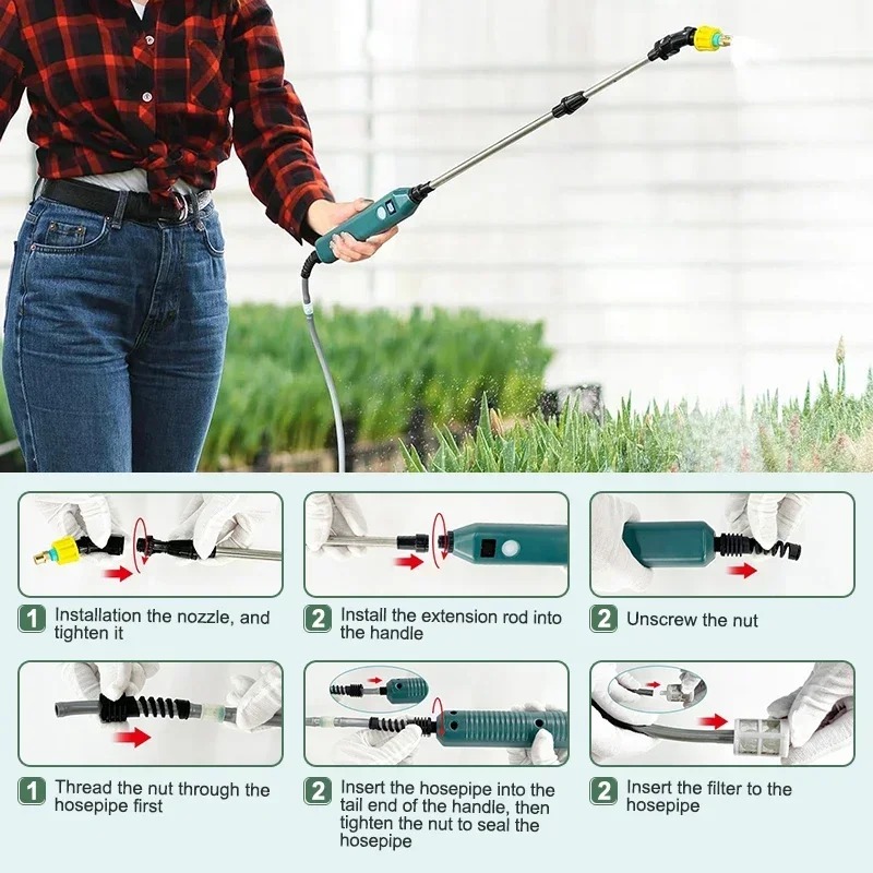 เครื่องพ่นยาไฟฟ้าแรงดันสูง 240 - Gardening Tools Lowes บทวิจารณ์และราคา